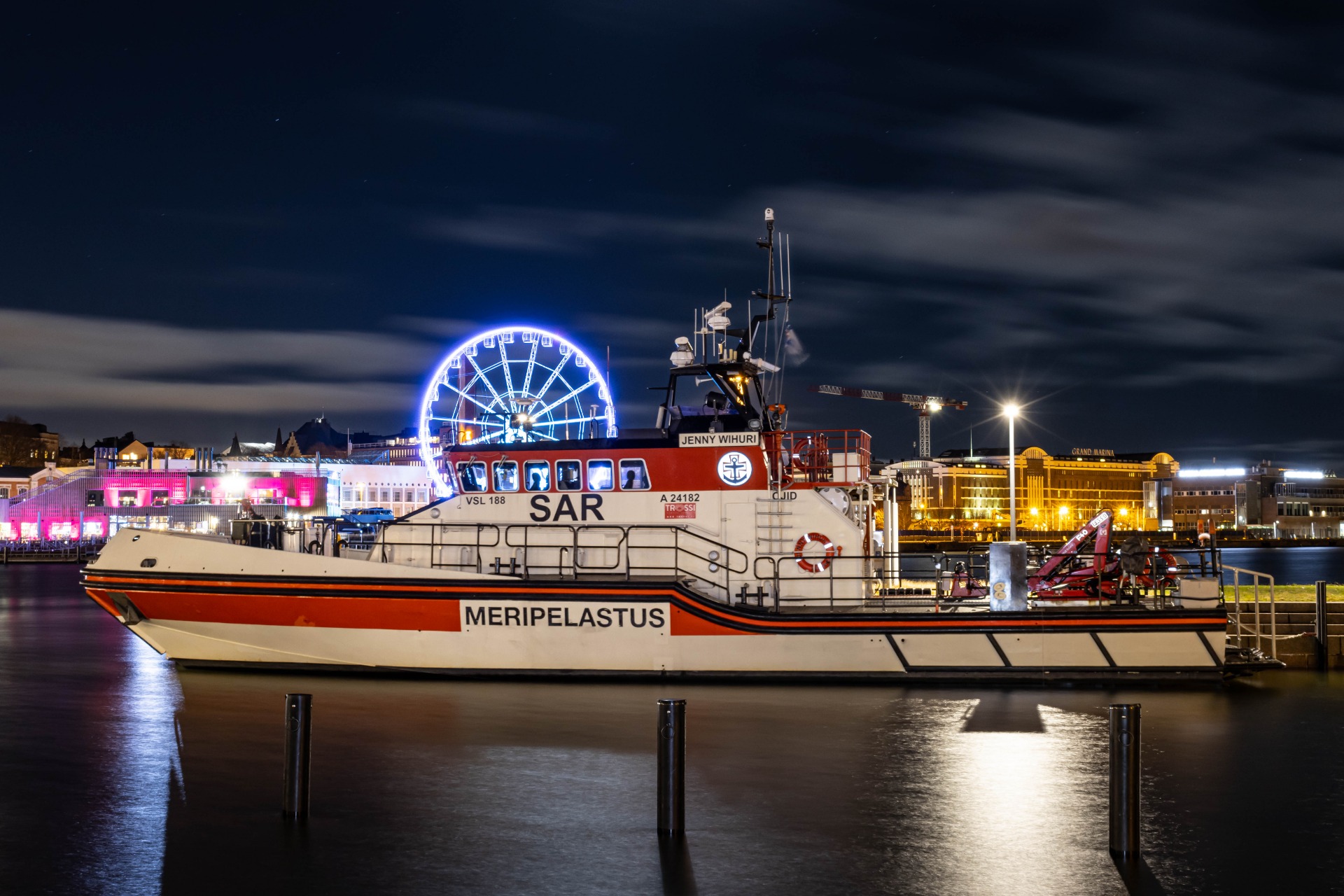 Suomen Meripelastusseuran lippulaiva. Kuva: Matias Kaira